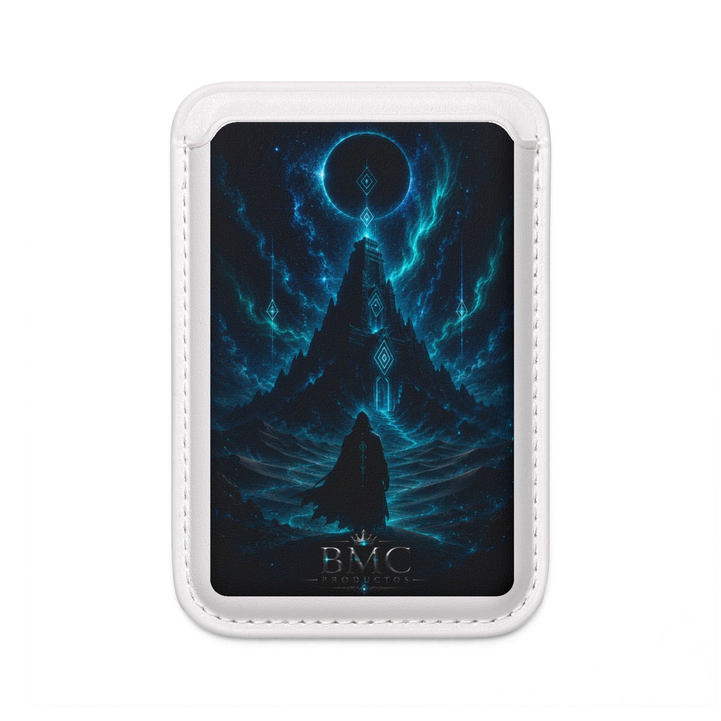 "🖤 Cartera Mística Vegana - Compatible con MagSafe® 🪐Templo del Cosmos"