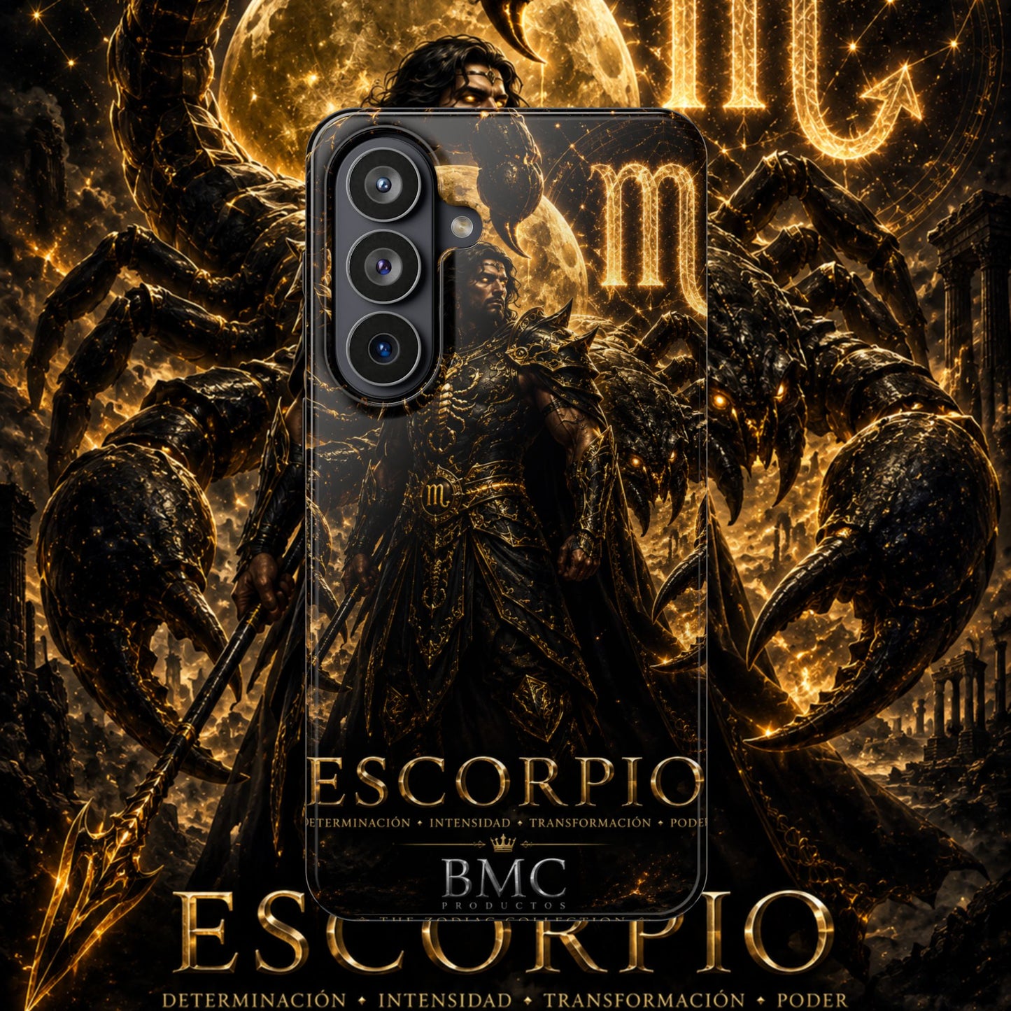 "Funda Magnética Reforzada ESCORPIO – El Vigilante de las Sombras"