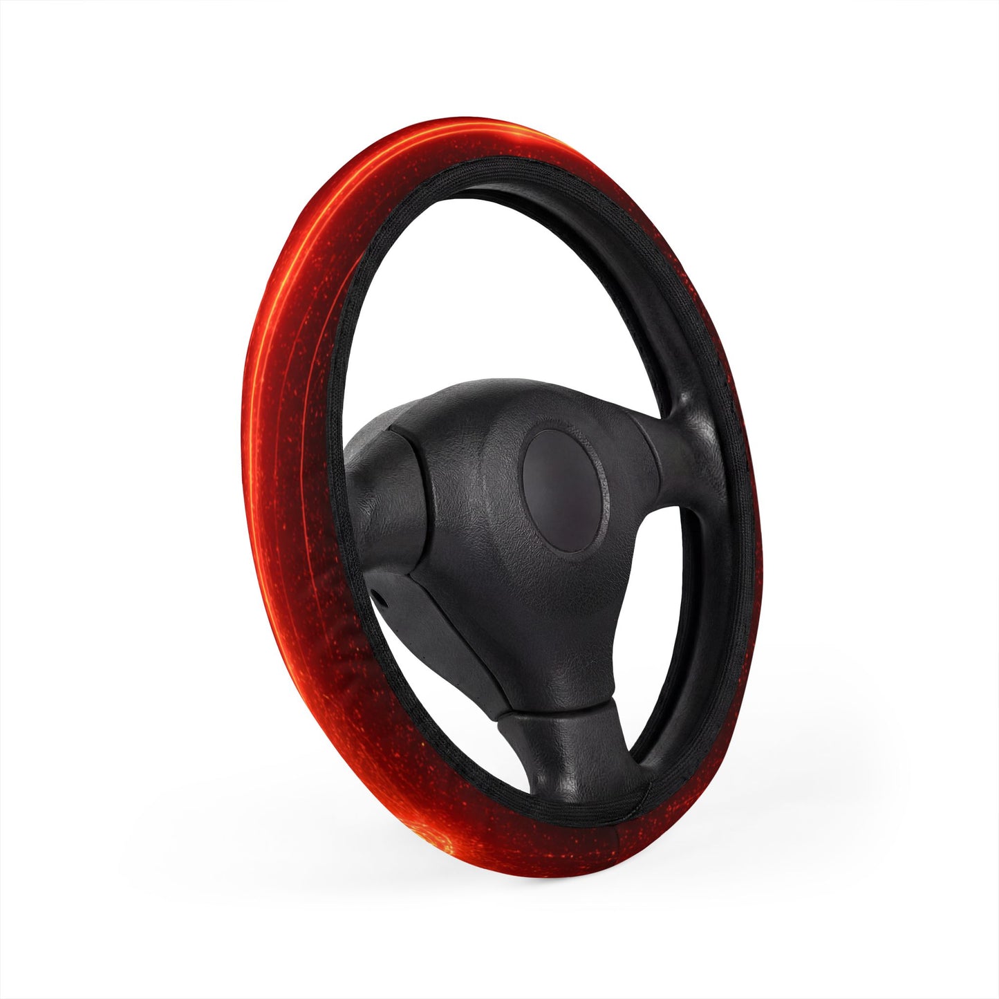 Funda para Volante Mármol Rojo 🔴 – Accesorio Antideslizante y Cómodo para Auto 🚗