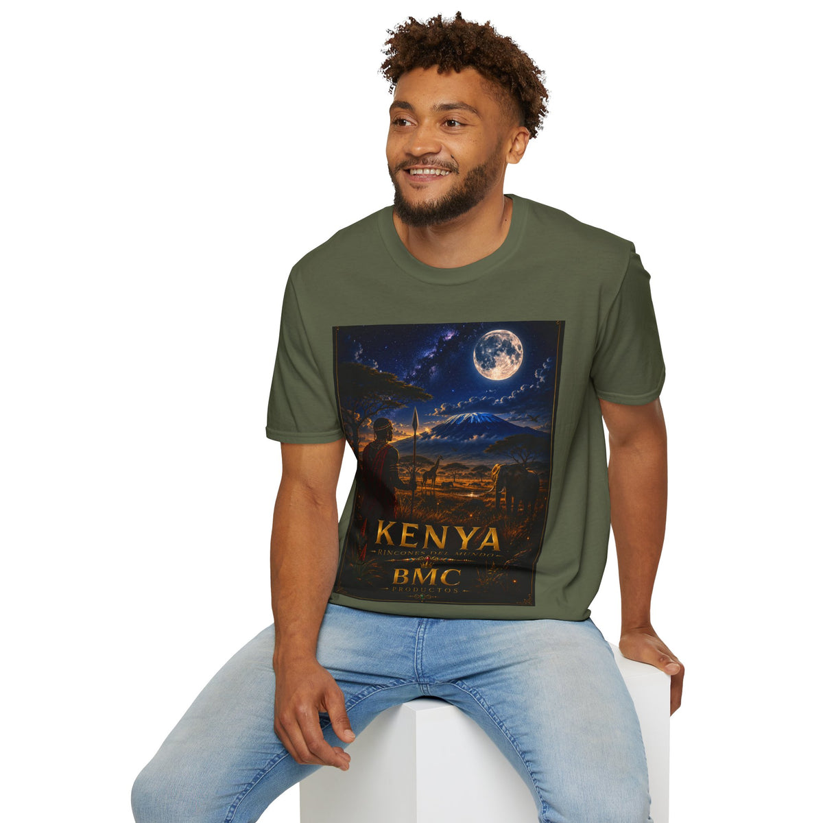 "Camiseta Kenia: Aventura Salvaje y Tierra de Horizontes Infinitos 🦁🌄🏕️"