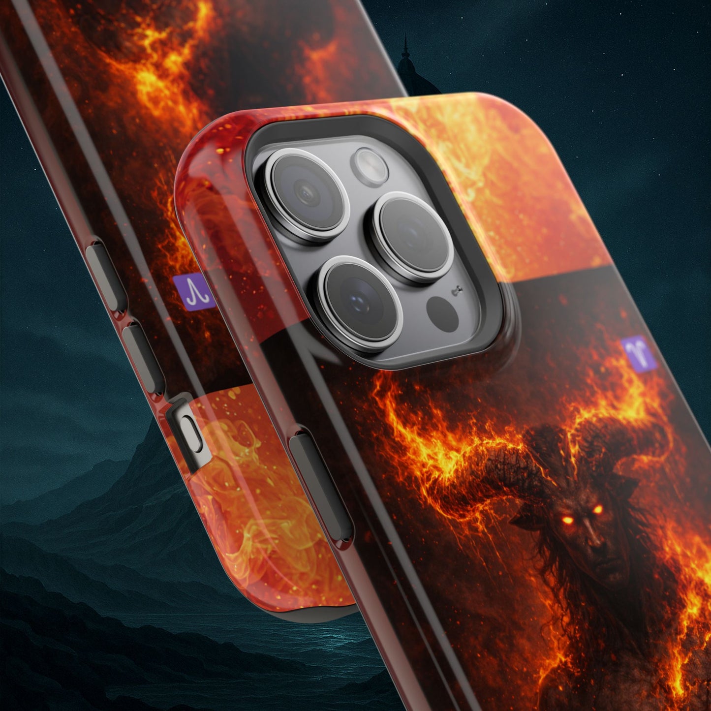 "Funda Magnética Reforzada ♈ Aries — Espíritu de fuego"