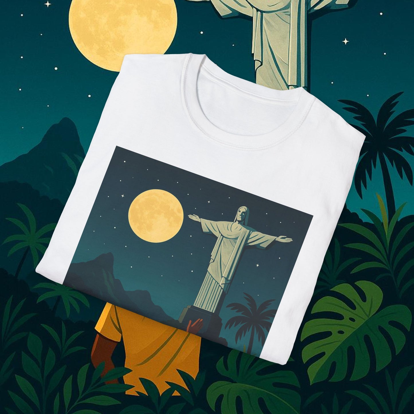 "Camiseta Brasil: Ritmo, Naturaleza y Alegría Infinita 🎶🌴🏖️"