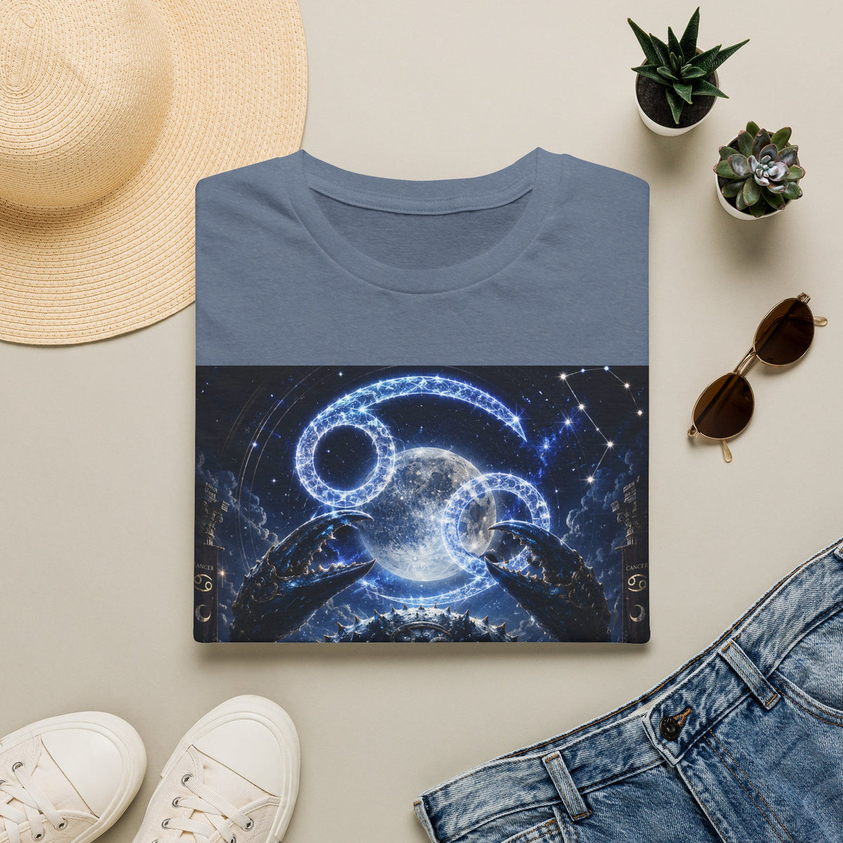 "Camiseta ♋ Cáncer — Guardián de las profundidades"