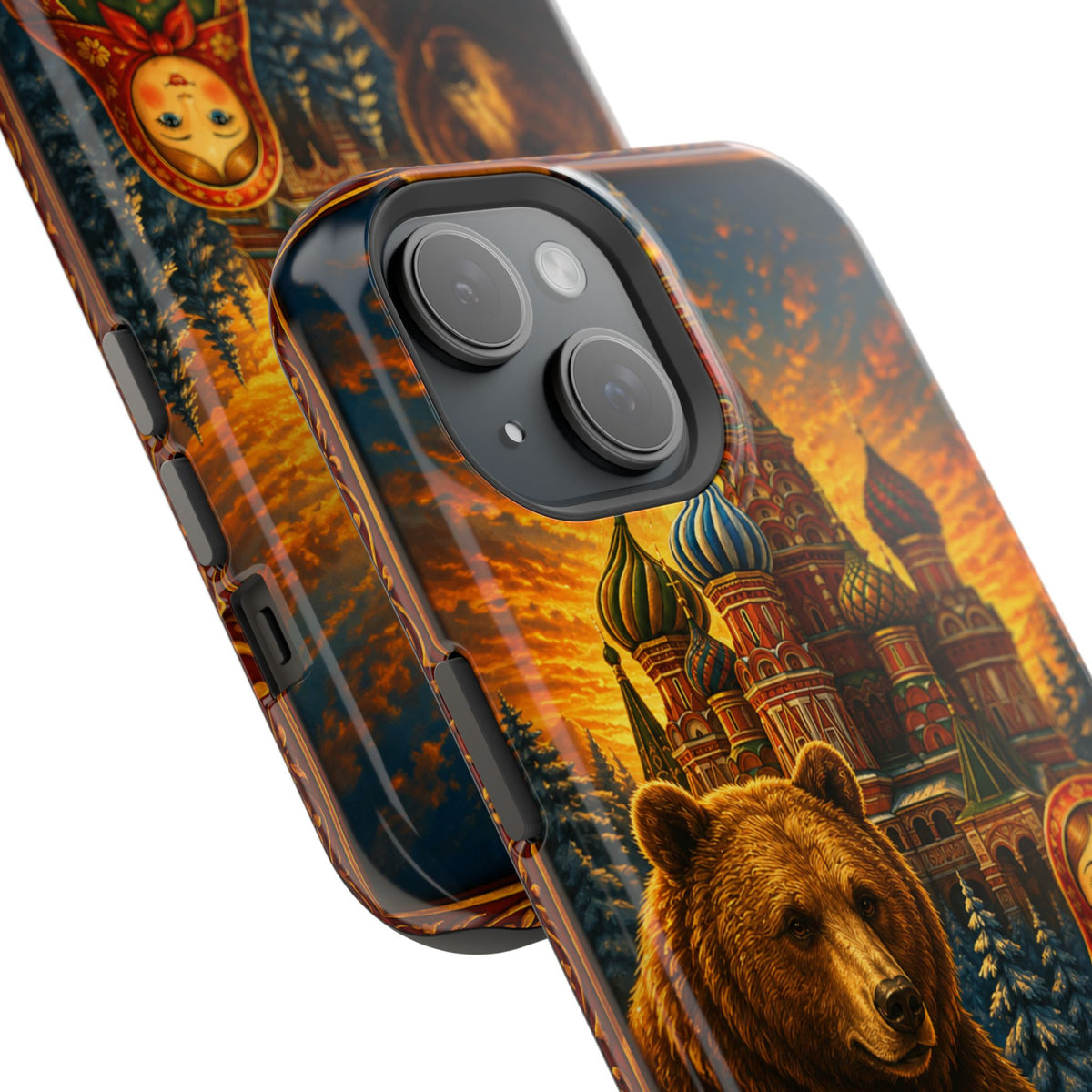 "Reinforced Magnetic Case Russia❄️ – Land of history, mystery, and grandeur"
