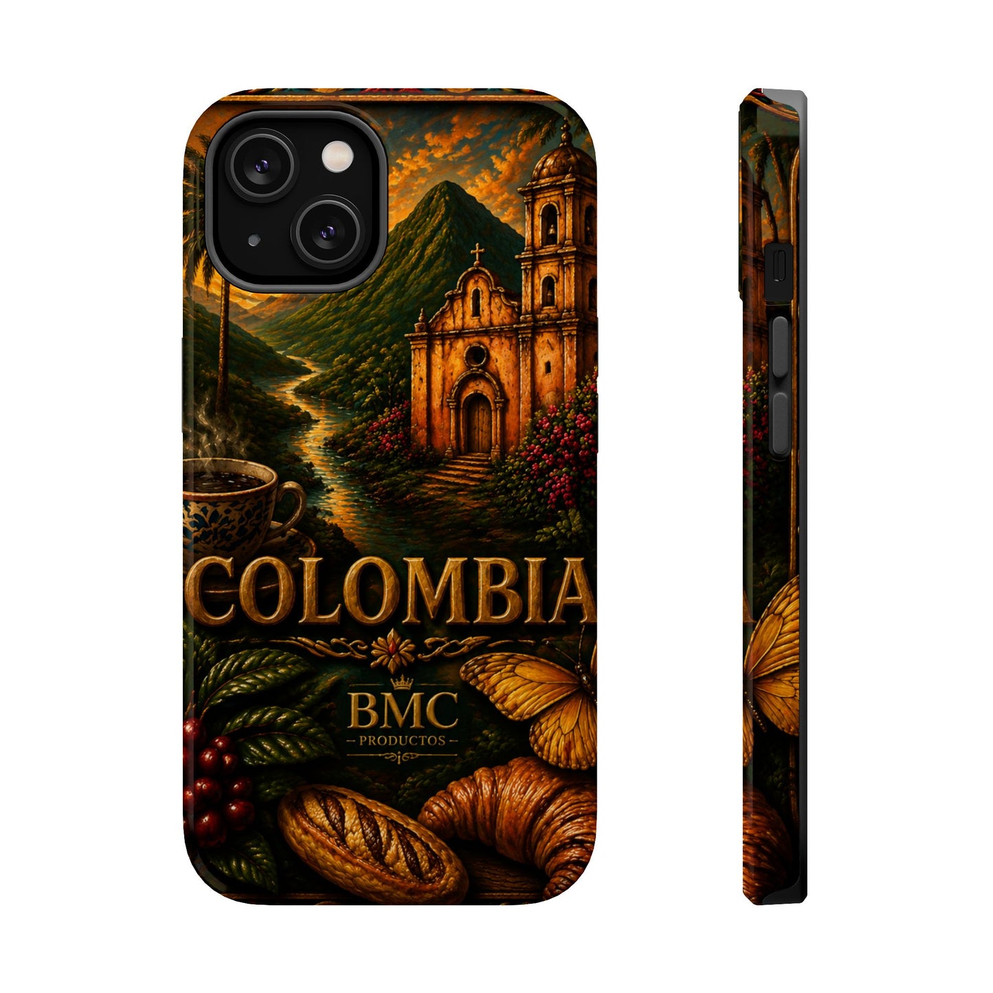 "Funda Magnética Reforzada Colombia: Magia de Colores, Café y Tradición ☕🎨🌄"