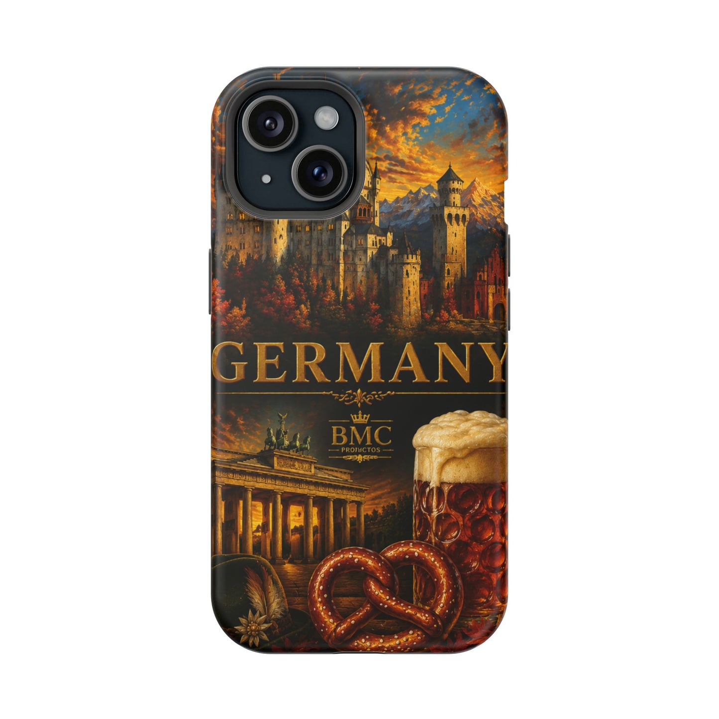 "Funda Magnética Reforzada Alemania: Fortaleza, Historia y Tradición 🎖️🏰🍺"