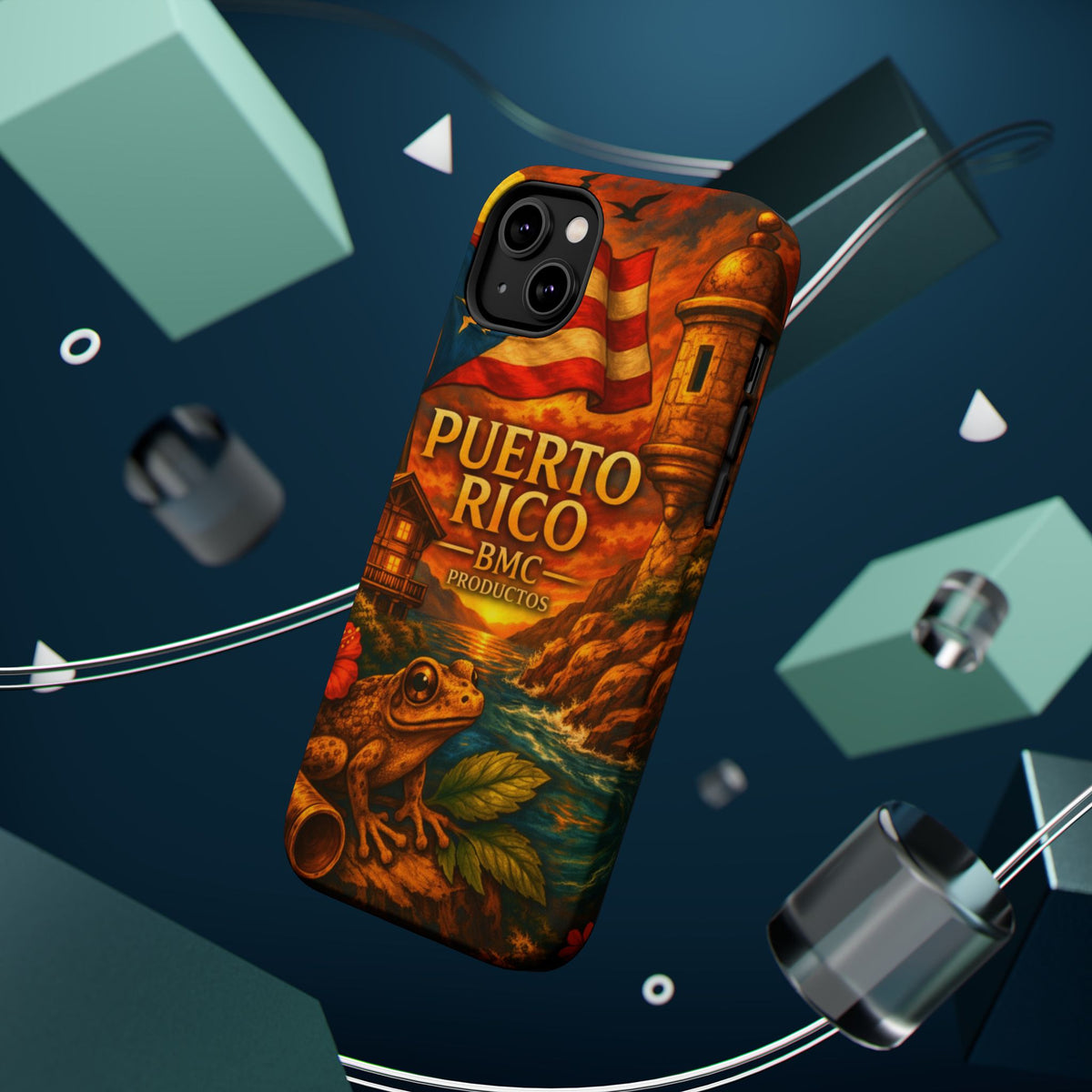 "Reinforced Magnetic Case Puerto Rico – Caribbean rhythm, soul, and color"