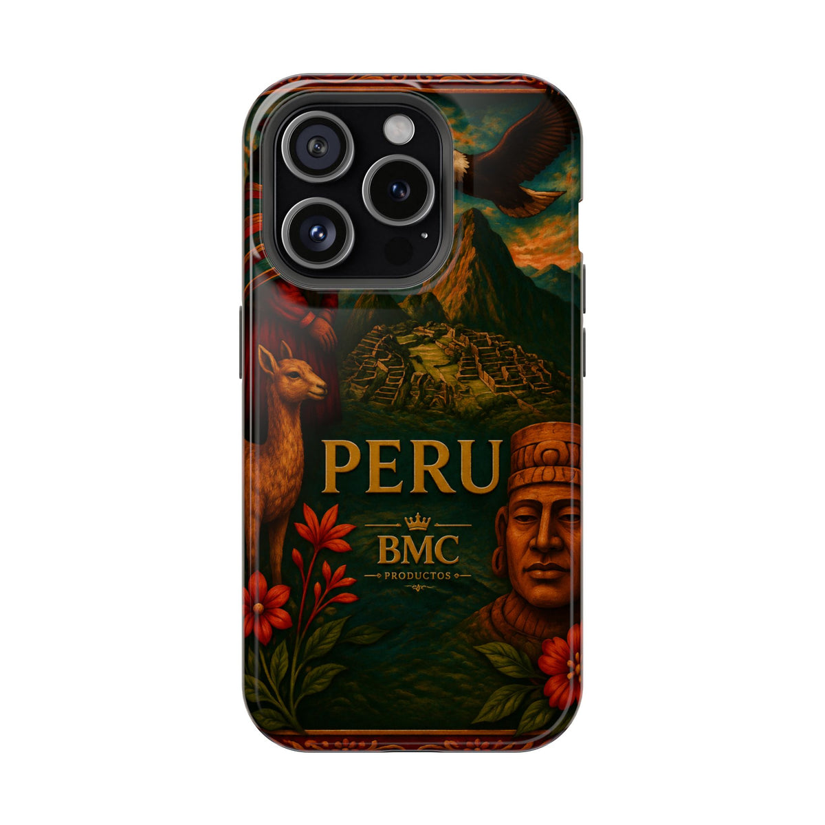 "Peru: Mysticism, History, and Eternal Wonders Reinforced Magnetic Case 🏔️🦙🛕"