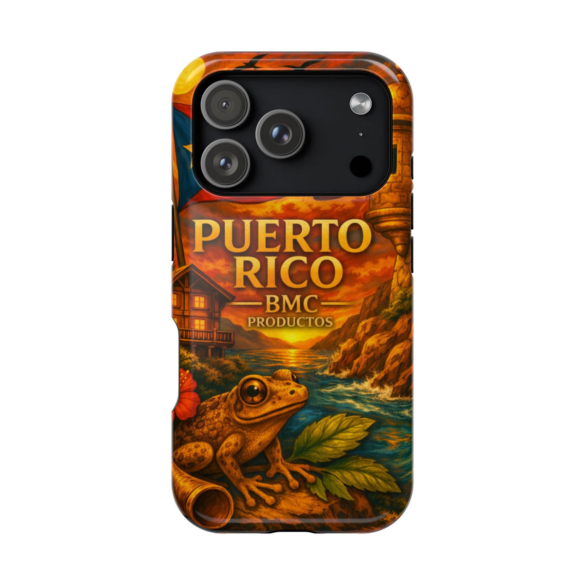 "Reinforced Magnetic Case Puerto Rico – Caribbean rhythm, soul, and color"