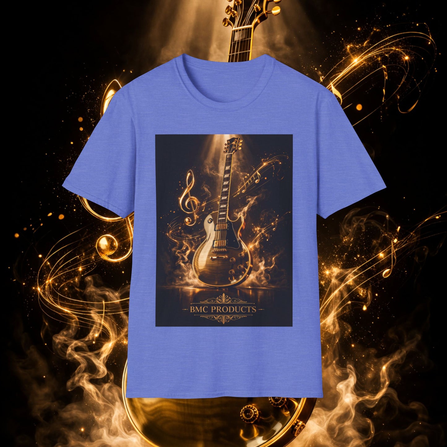 "Camiseta guitarra 🎸🔥Donde vibra una cuerda, nace una llamarada.” 🔥🎸