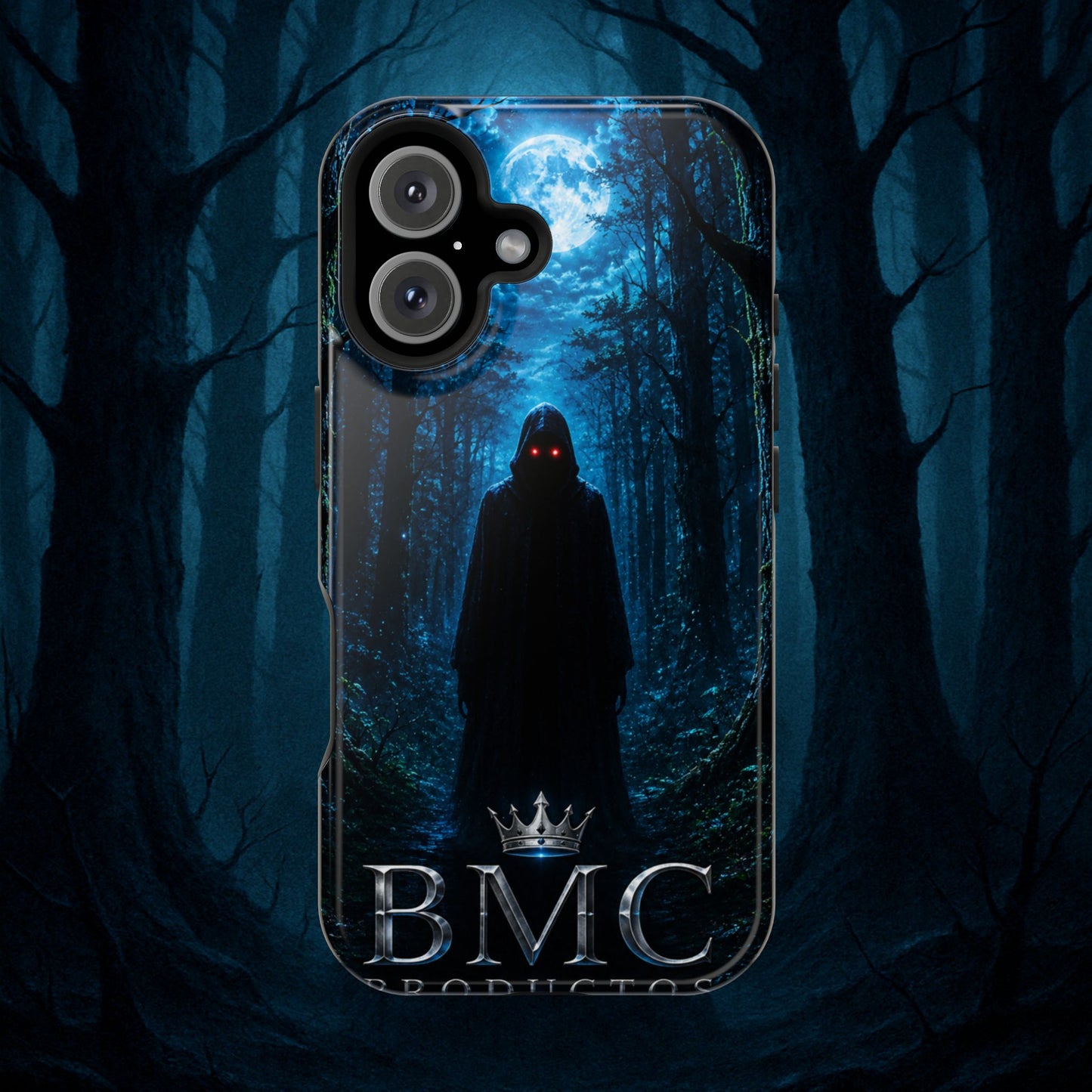 "Funda Magnética Reforzada🖤 El Vigía del Bosque Oscuro"