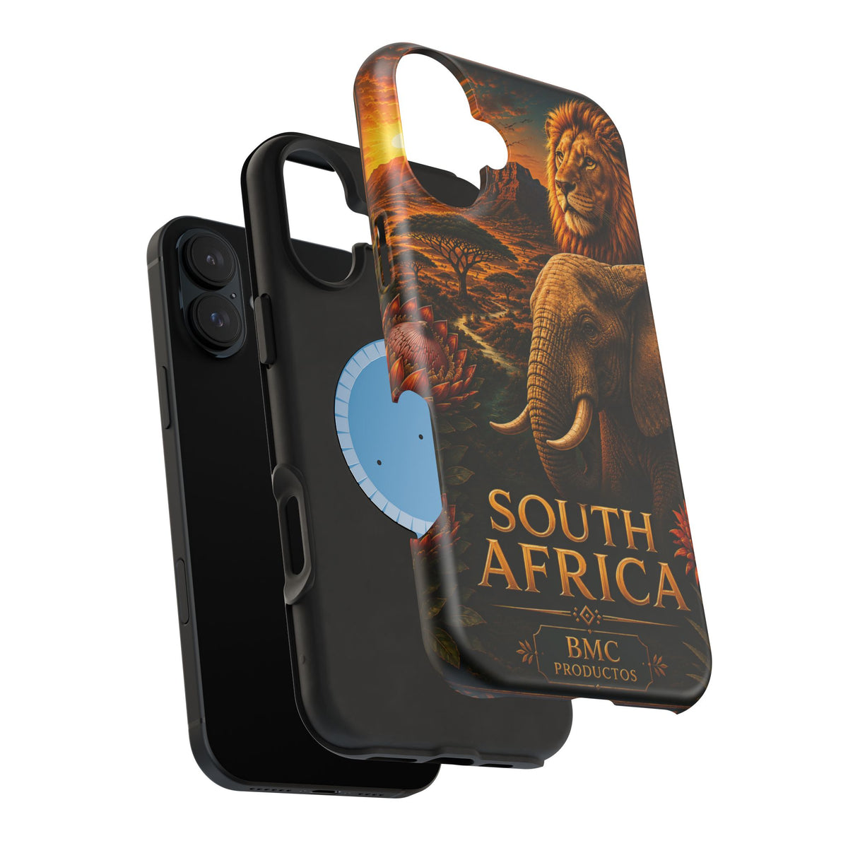 "Reinforced Magnetic Case South Africa 🌍 – A world of adventure and diversity"
