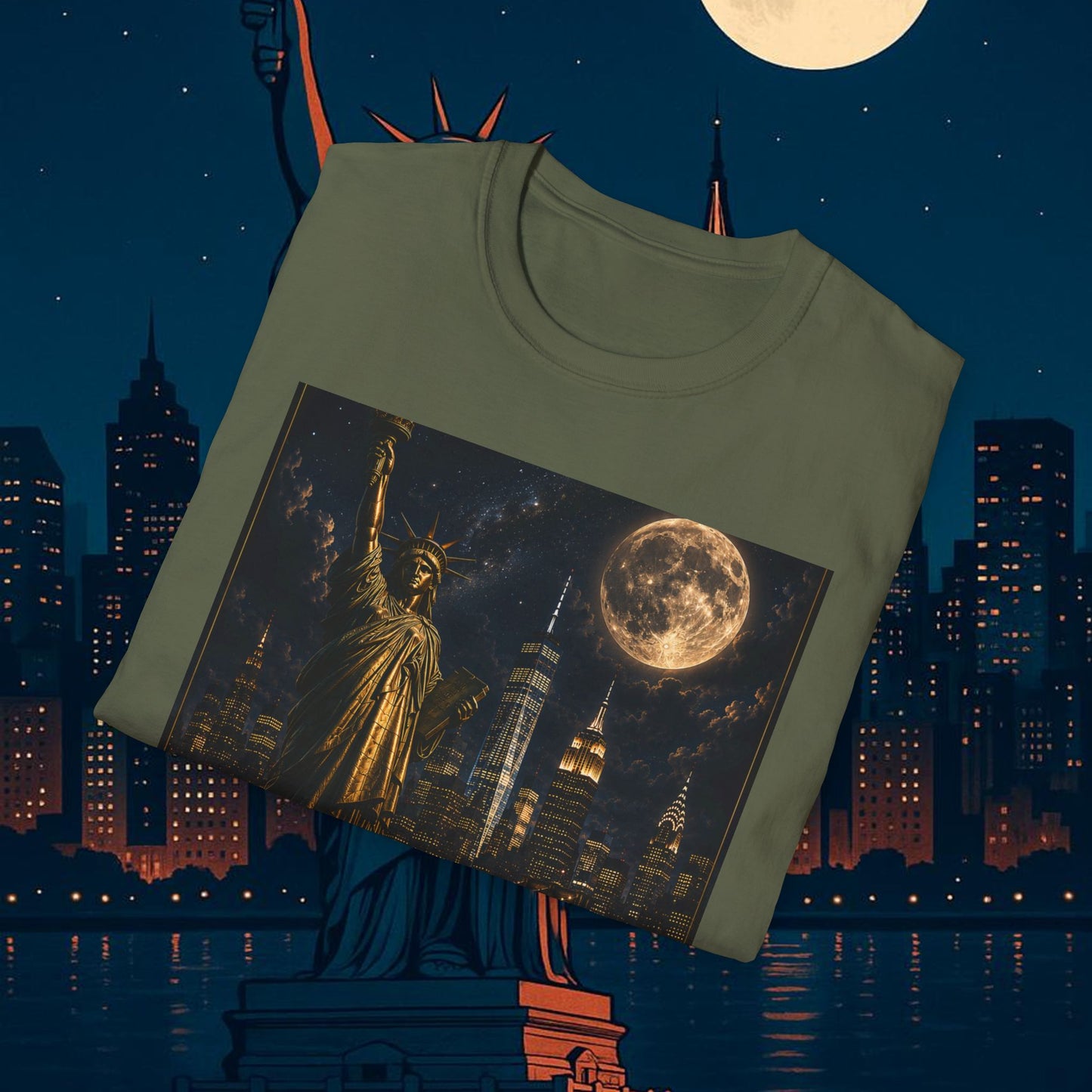 "Camiseta Estados Unidos: Sueños, Libertad y Grandes Horizontes 🗽🏜️🌆"
