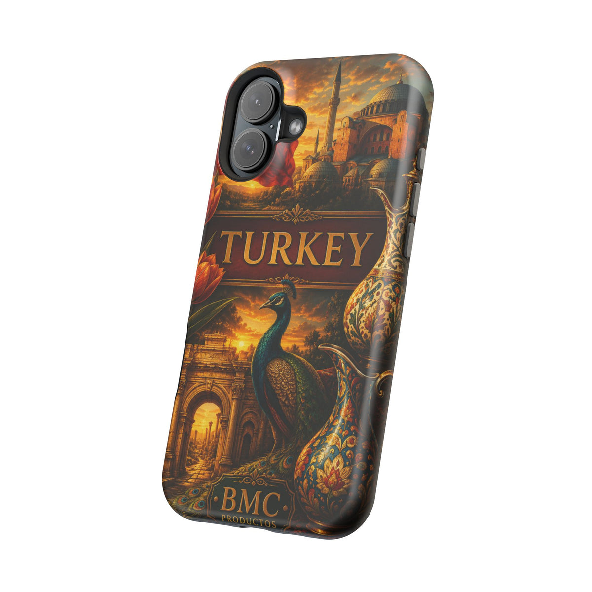"Reinforced Magnetic Case Turkey✨ – Where East meets West"