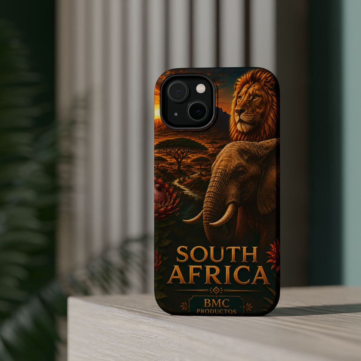"Reinforced Magnetic Case South Africa 🌍 – A world of adventure and diversity"