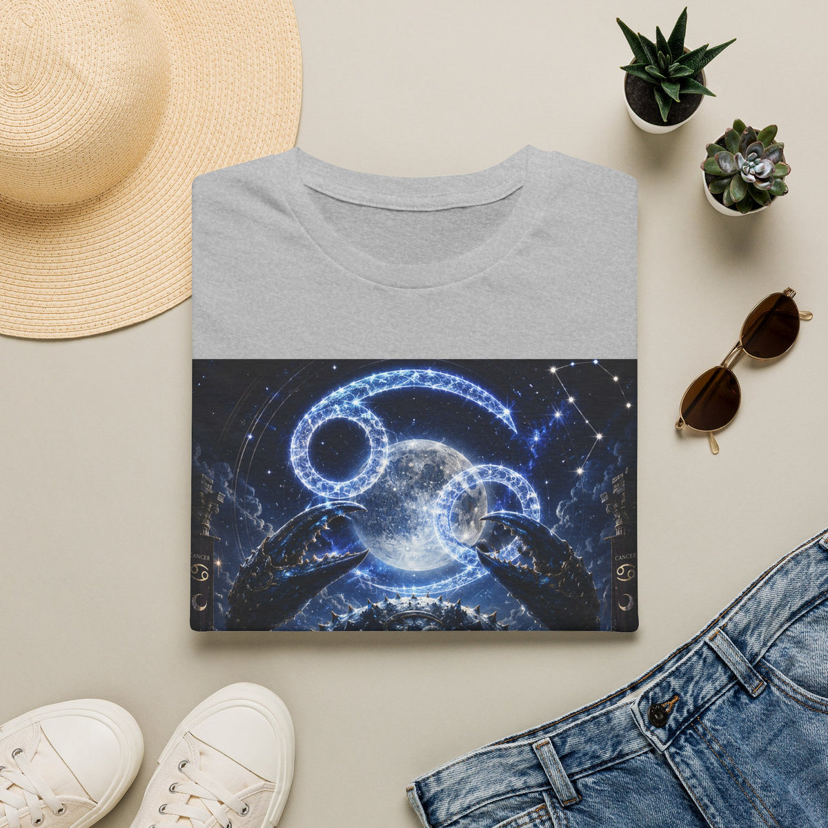 "Camiseta ♋ Cáncer — Guardián de las profundidades"