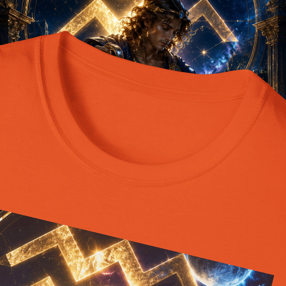 "Camiseta ♒ ACUARIO – El Visionario del Cielo y el Agua"