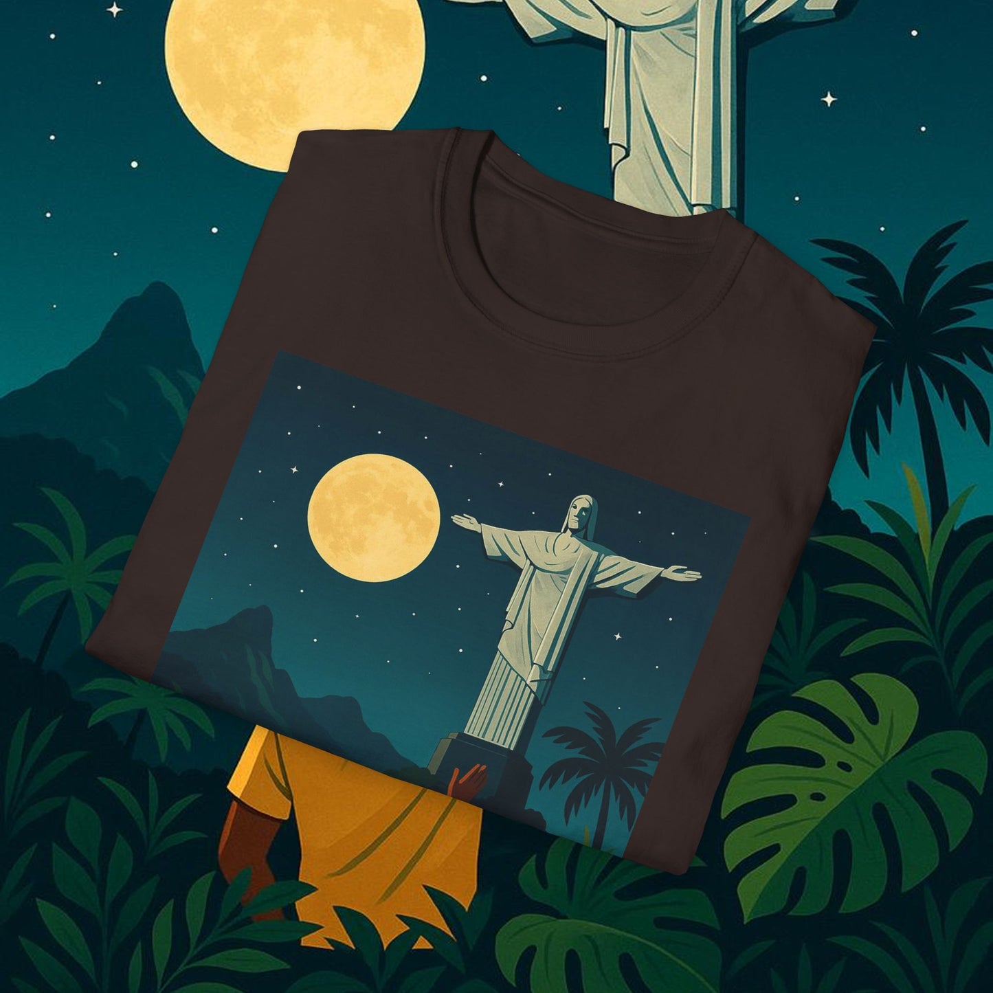 "Camiseta Brasil: Ritmo, Naturaleza y Alegría Infinita 🎶🌴🏖️"