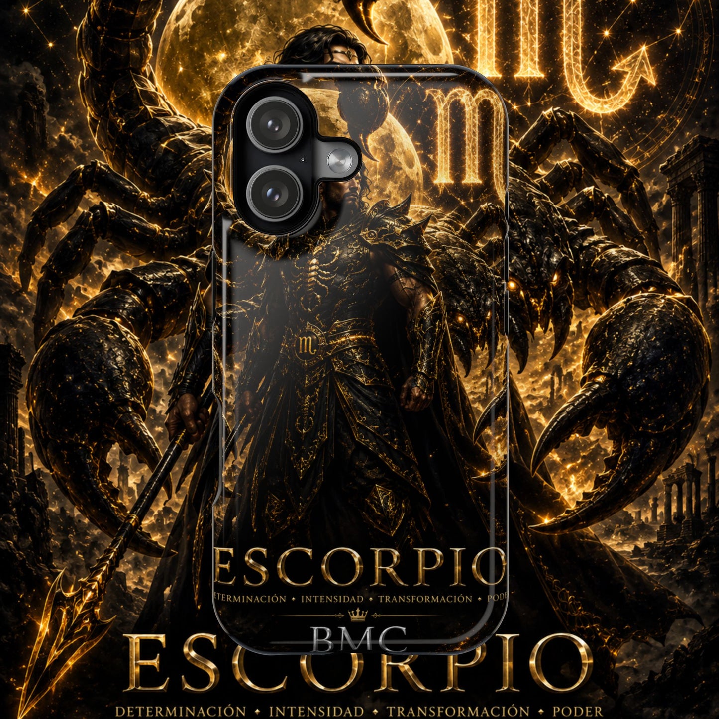 "Funda Magnética Reforzada ESCORPIO – El Vigilante de las Sombras"