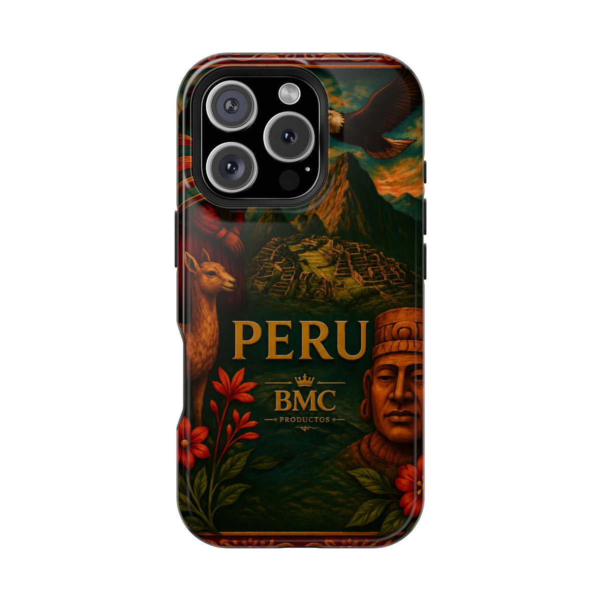 "Peru: Mysticism, History, and Eternal Wonders Reinforced Magnetic Case 🏔️🦙🛕"