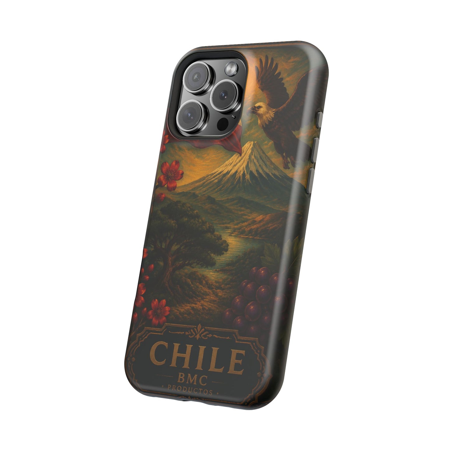 "Funda Magnética Reforzada Magnética Reforzada Chile: Naturaleza Indómita y Horizontes Eternos 🏔️🍇🏜️"