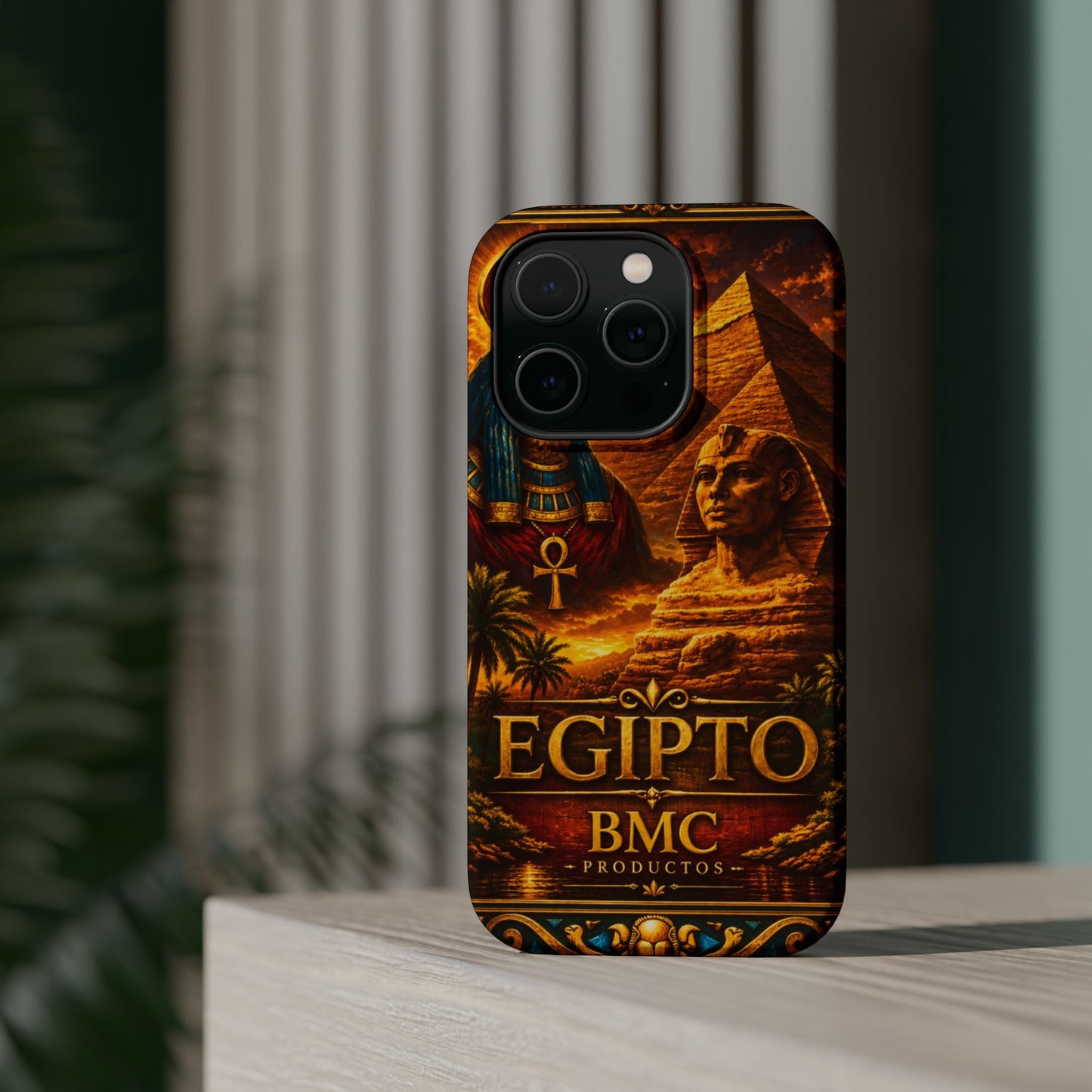 "Funda Magnética Reforzada Egipto Misterio Dorado del Nilo 🏺🌅🐫