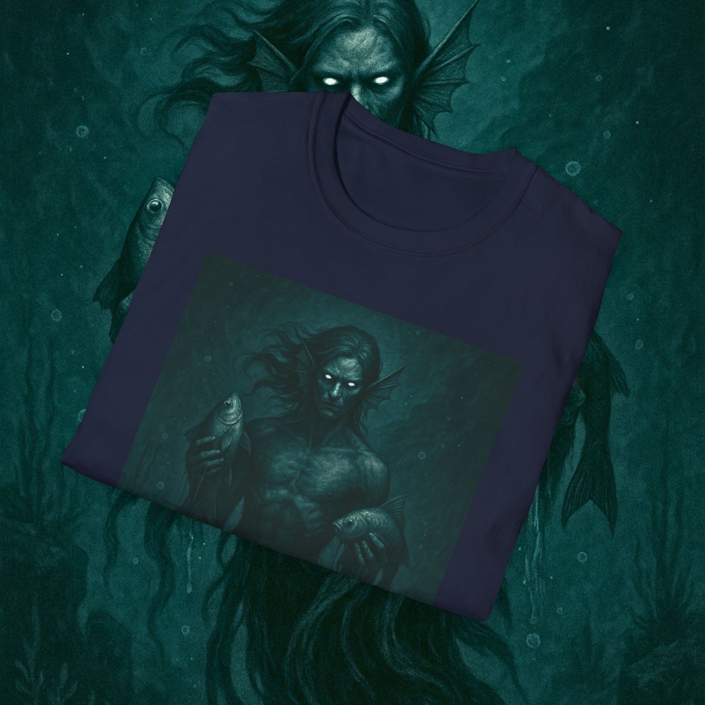 "Camiseta Piscis — El Guardián de las Profundidades"