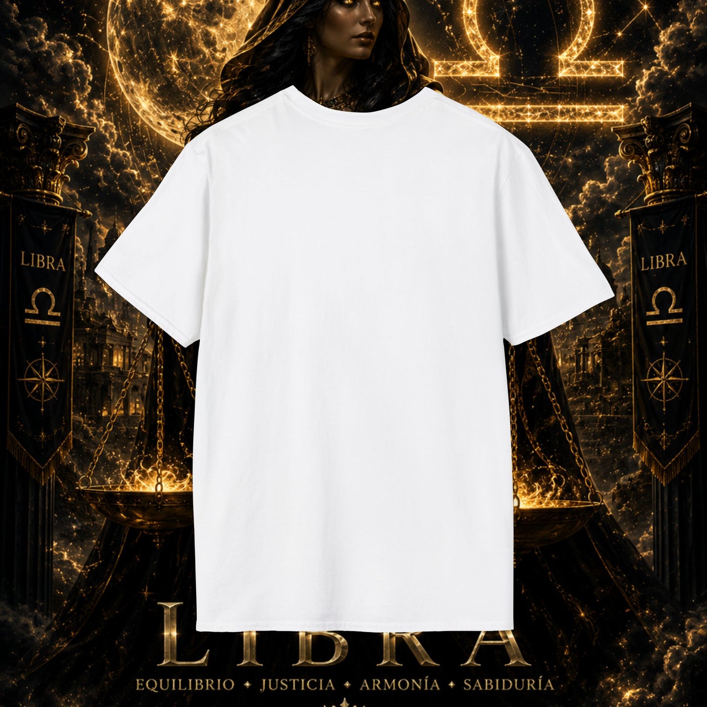 "Camiseta LIBRA – La Guardiana del Equilibrio"