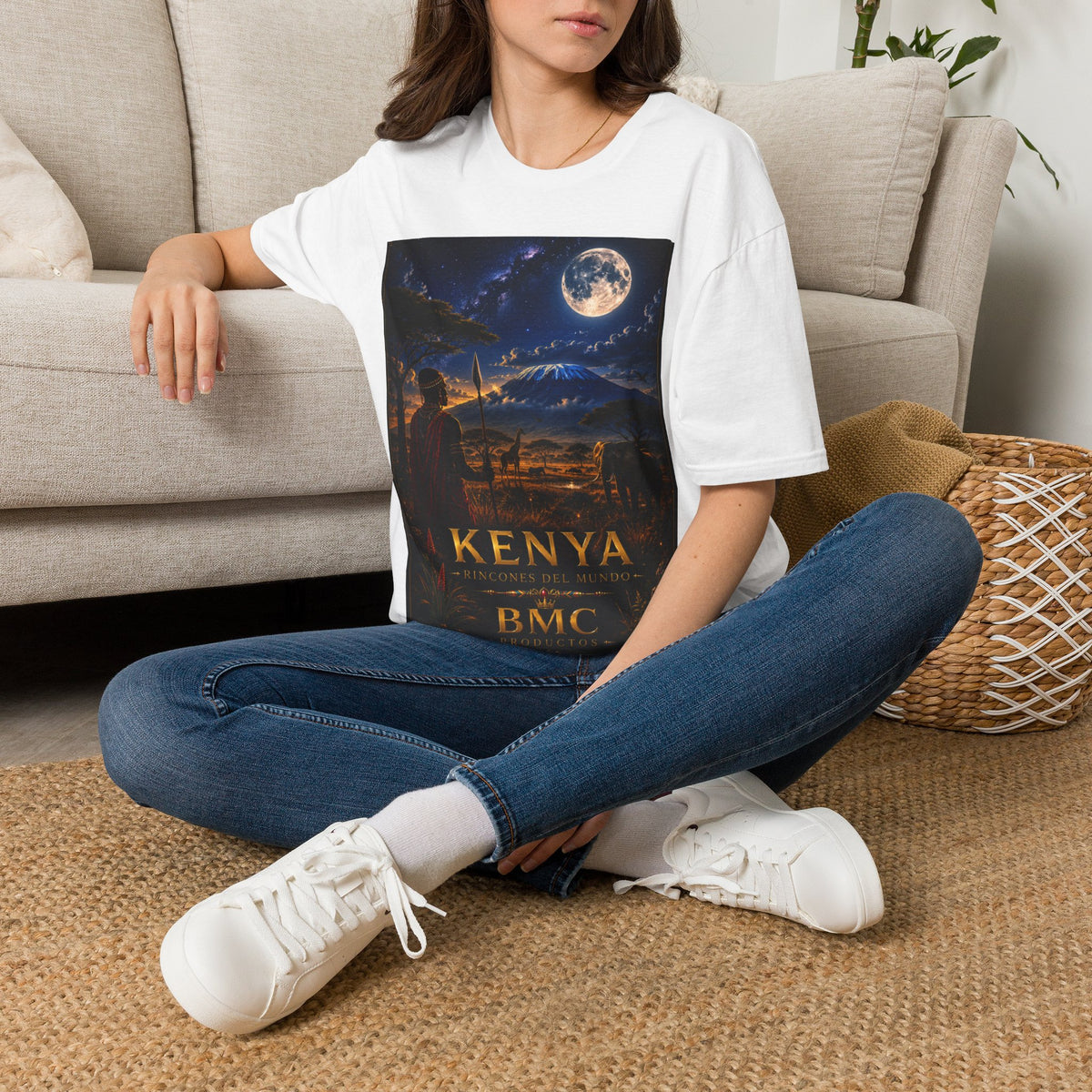 "Camiseta Kenia: Aventura Salvaje y Tierra de Horizontes Infinitos 🦁🌄🏕️"
