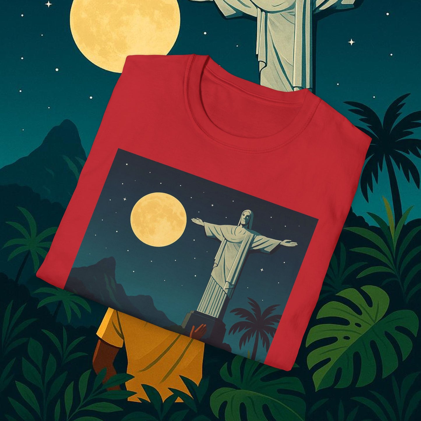 "Camiseta Brasil: Ritmo, Naturaleza y Alegría Infinita 🎶🌴🏖️"