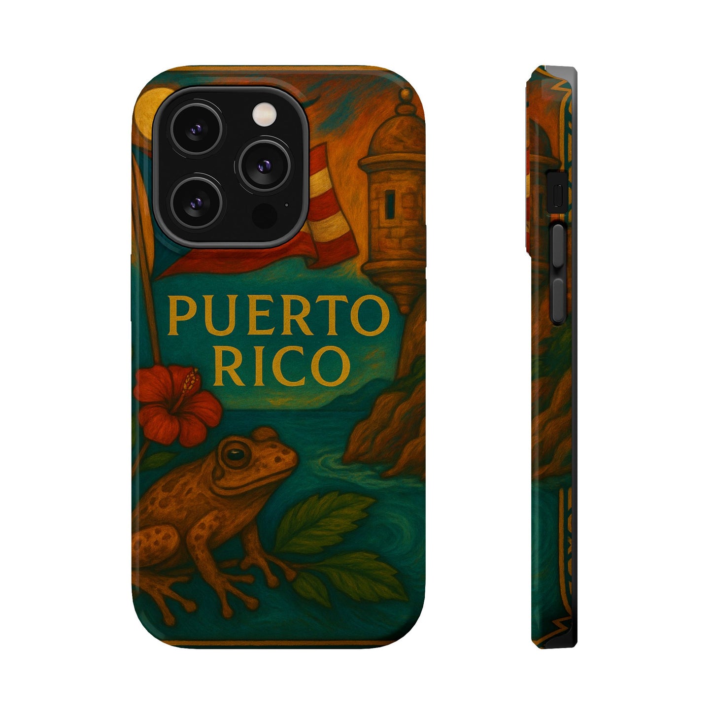 "Funda Magnética Reforzada Magnética Reforzada Puerto Rico – Ritmo, alma y color caribeño"