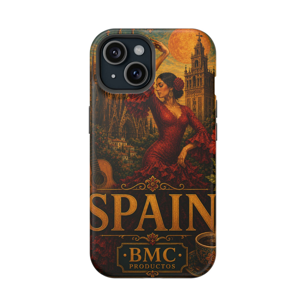 "Reinforced Magnetic Case Spain: Passion, Art, and Flavors That Make You Fall in Love 🎨💃🍷" 