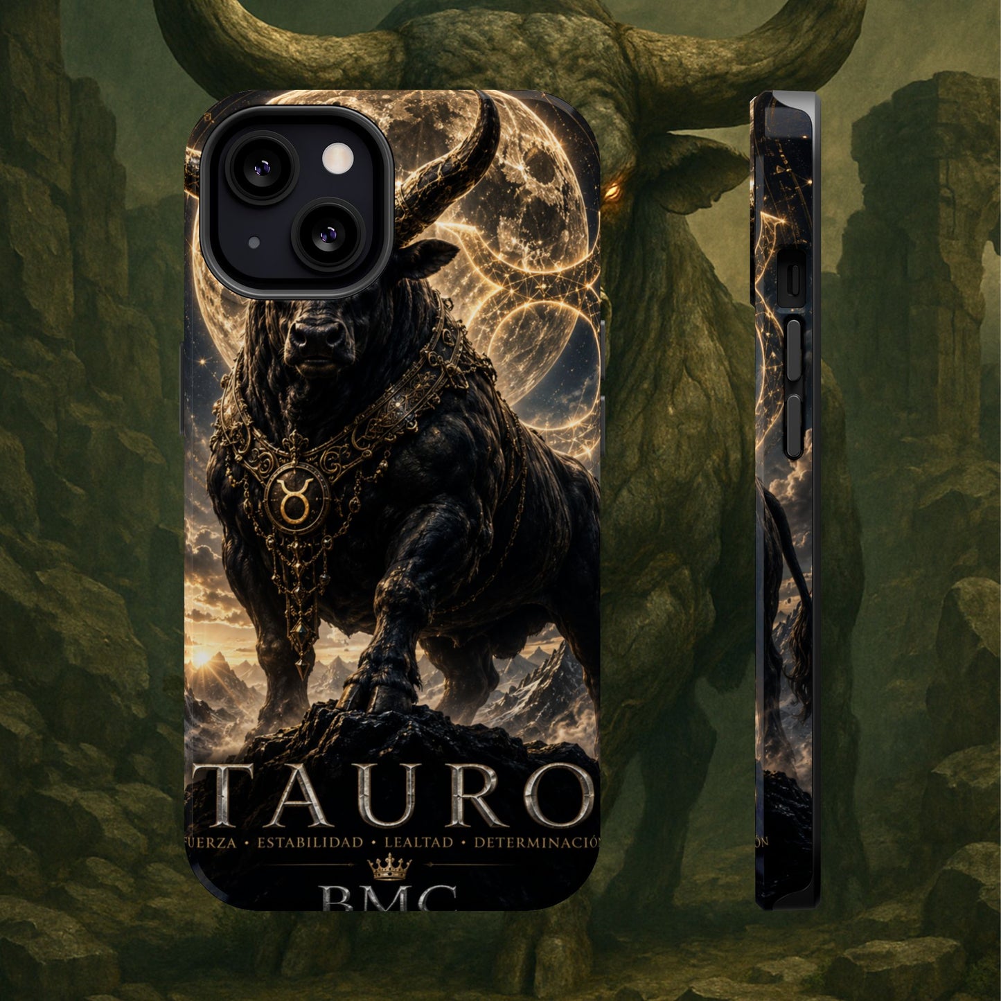 "Funda Magnética Reforzada♉ Tauro — Fuerza silenciosa de la tierra"