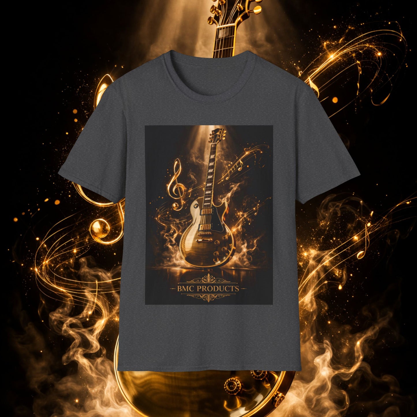 "Camiseta guitarra 🎸🔥Donde vibra una cuerda, nace una llamarada.” 🔥🎸