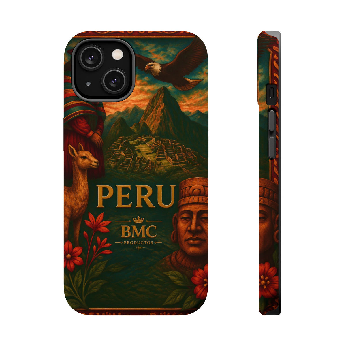 "Peru: Mysticism, History, and Eternal Wonders Reinforced Magnetic Case 🏔️🦙🛕"