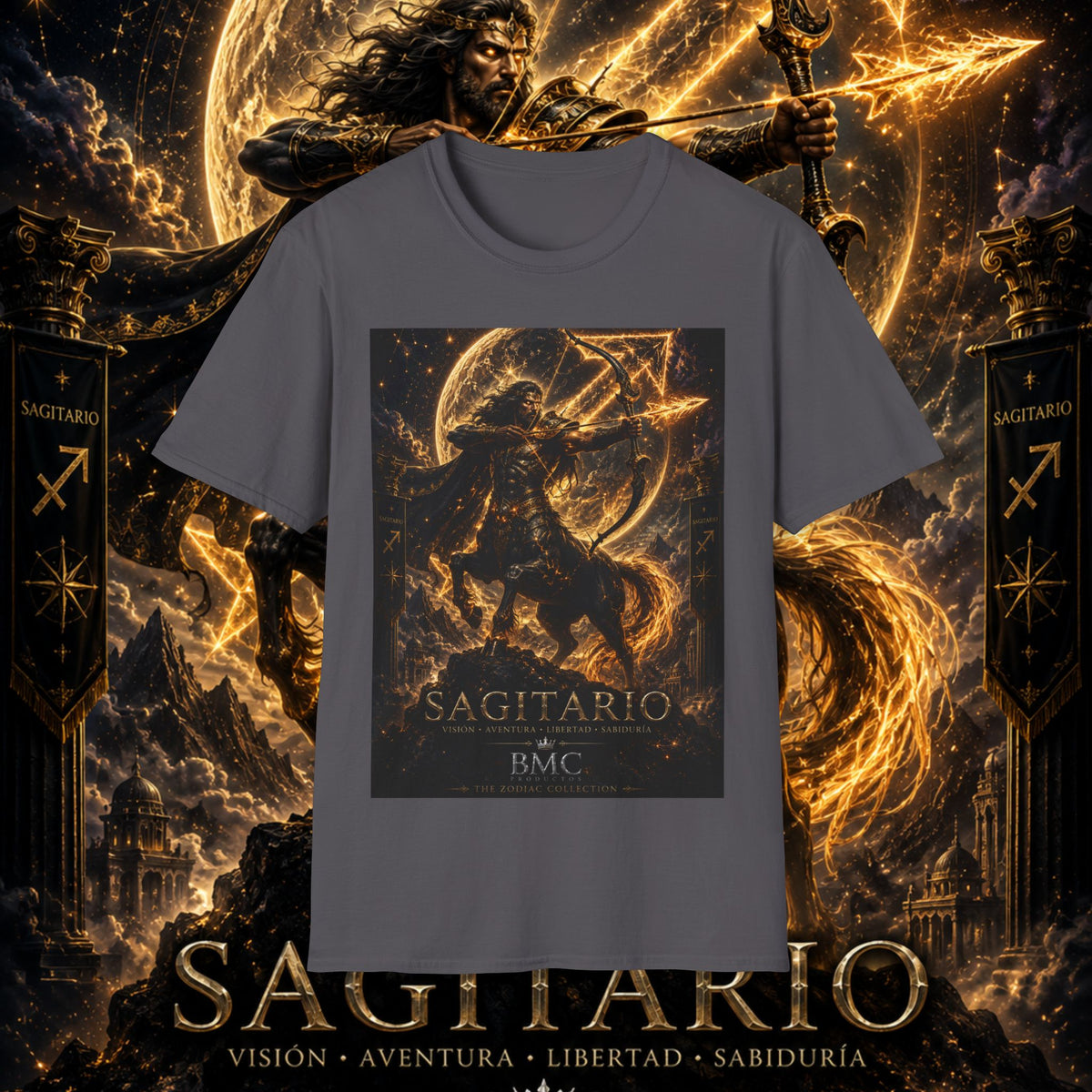 "Camiseta Sagitario – El Cazador del Horizonte"