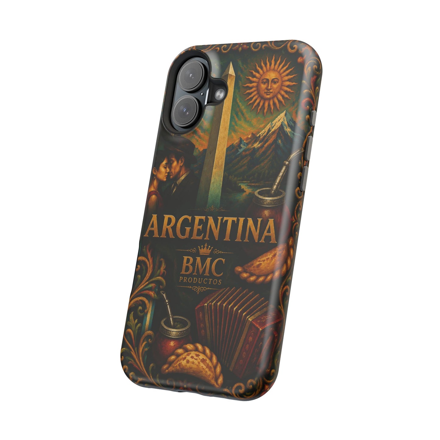 "Funda Magnética Reforzada Argentina: Pasión, Tradición y Tierra de Sueños🔥🏞️"