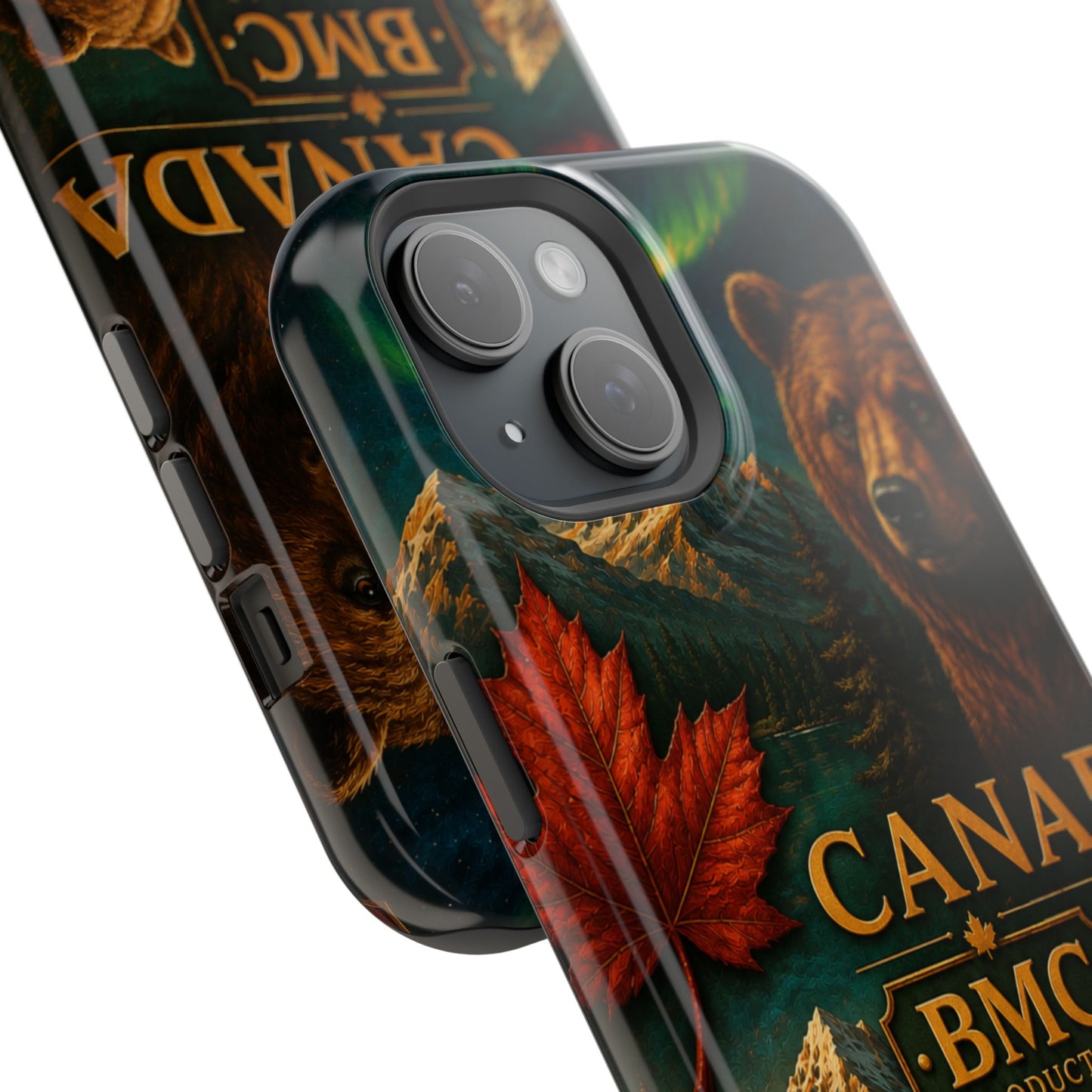 "Funda Magnética Reforzada Magnética Reforzada Canadá: Naturaleza Majestuosa y Espíritu Libre 🍁🏞️🦌"
