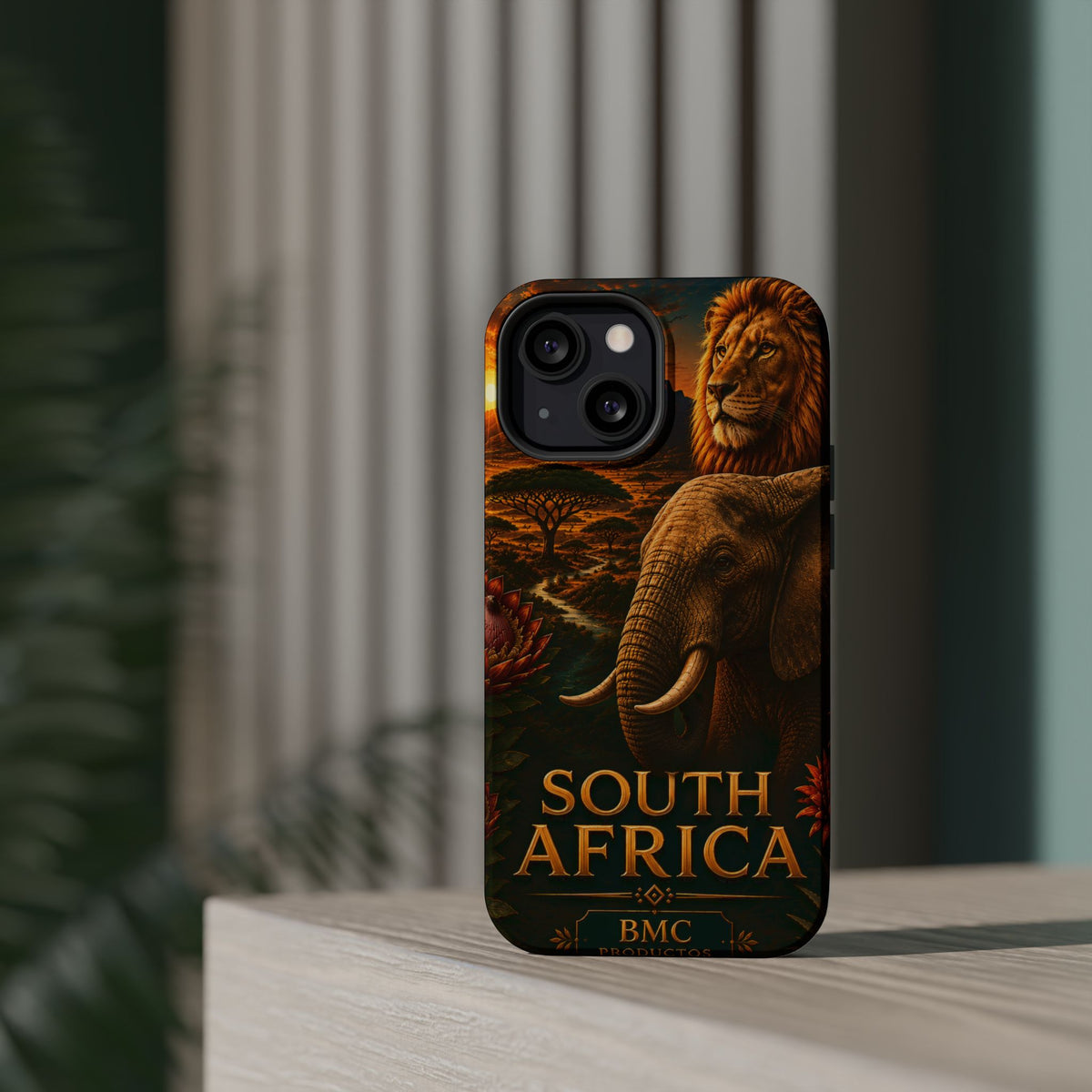 "Reinforced Magnetic Case South Africa 🌍 – A world of adventure and diversity"