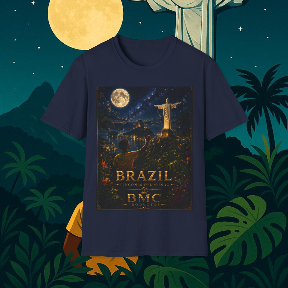 "Camiseta Brasil: Ritmo, Naturaleza y Alegría Infinita 🎶🌴🏖️"