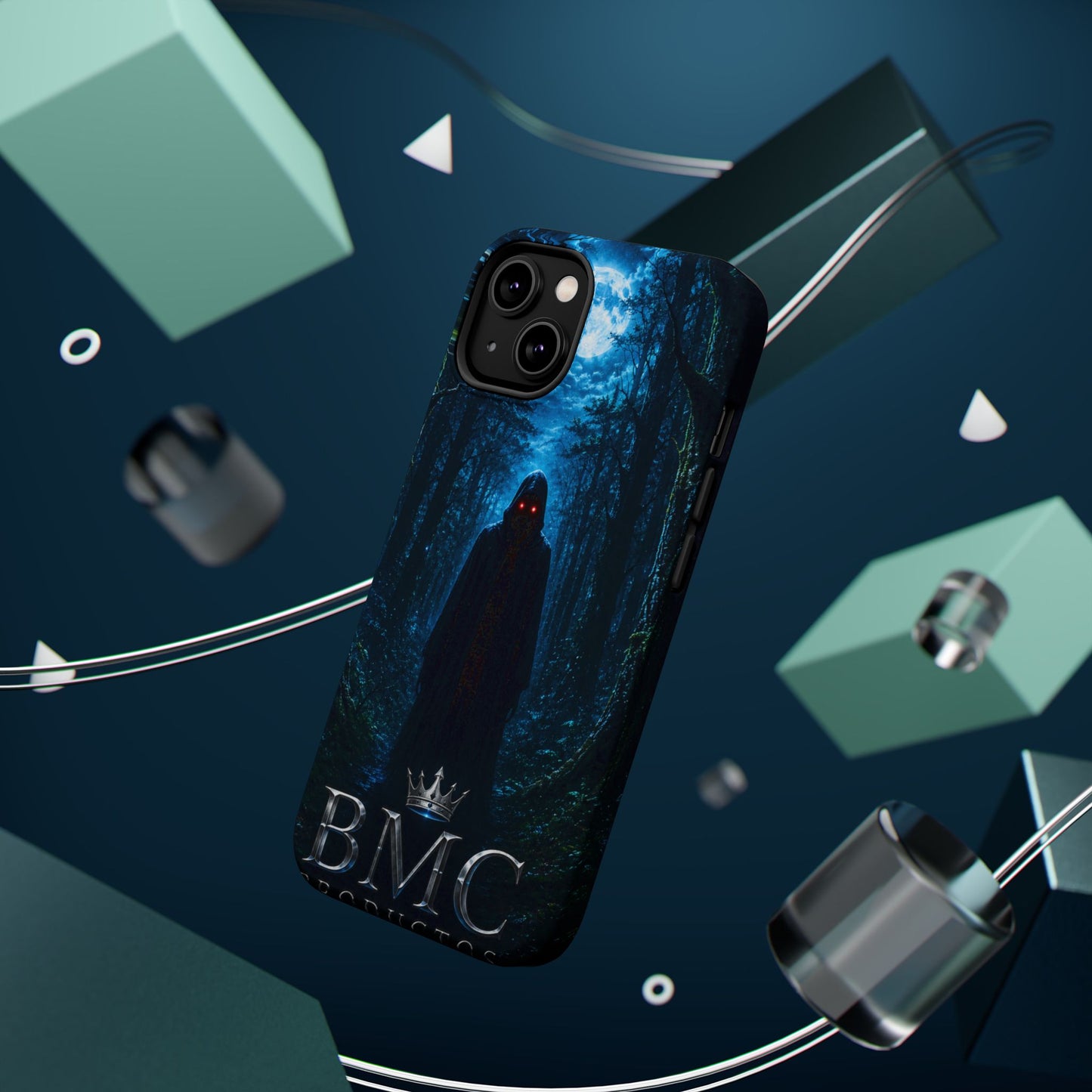 "Funda Magnética Reforzada🖤 El Vigía del Bosque Oscuro"
