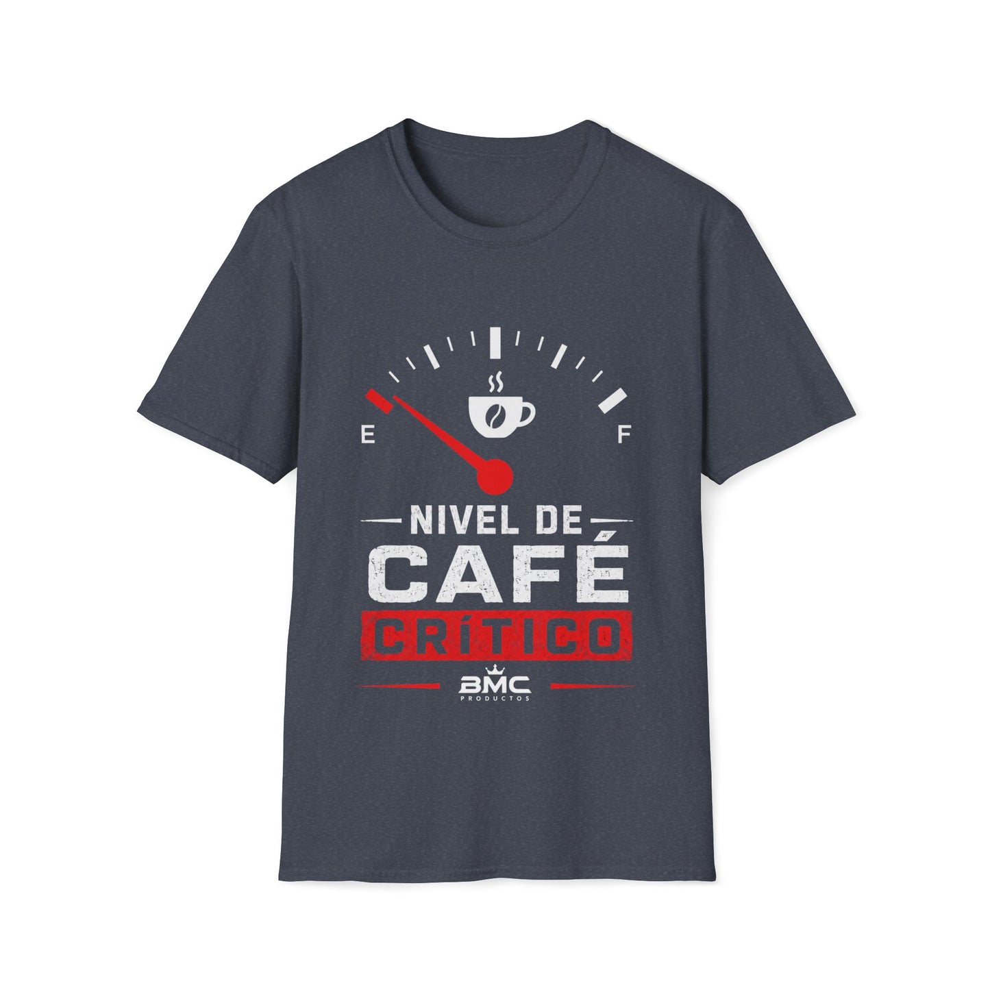 "Camiseta ☕ Nivel de Café: Crítico"