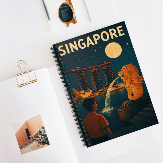 "libreta Singapur 🌆 – Futuro, cultura y naturaleza en un solo lugar"