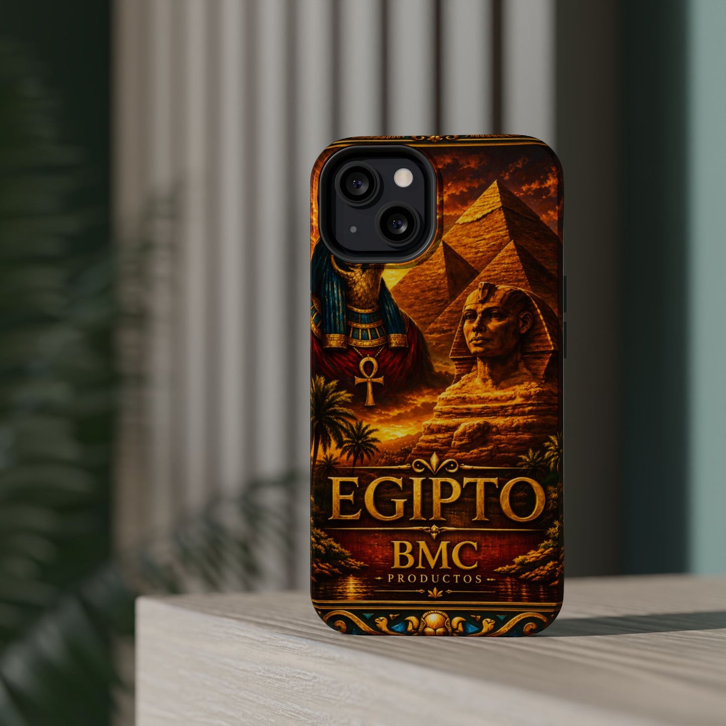 "Funda Magnética Reforzada Egipto Misterio Dorado del Nilo 🏺🌅🐫