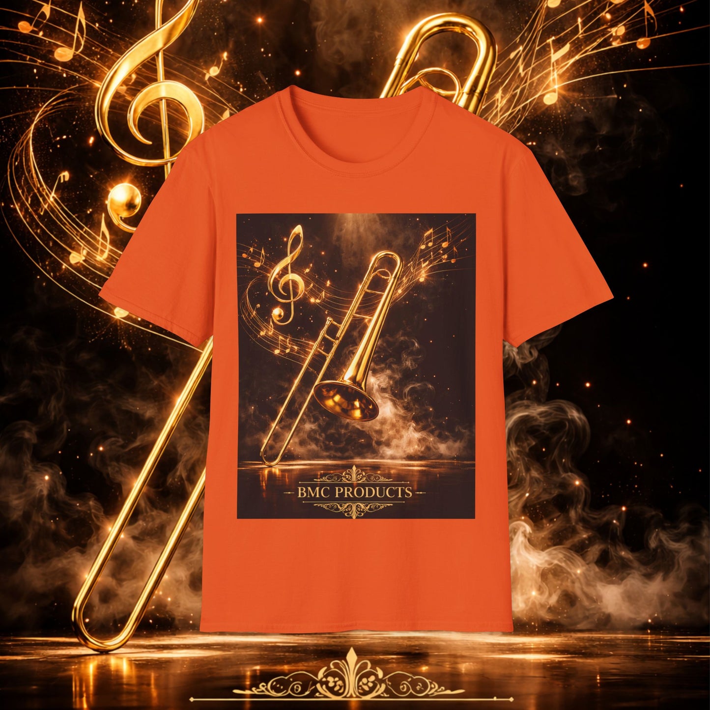 "Camiseta Trombón 🎷🔥No todos los fuegos hacen ruido… algunos tocan el alma.” 🔥🎷
