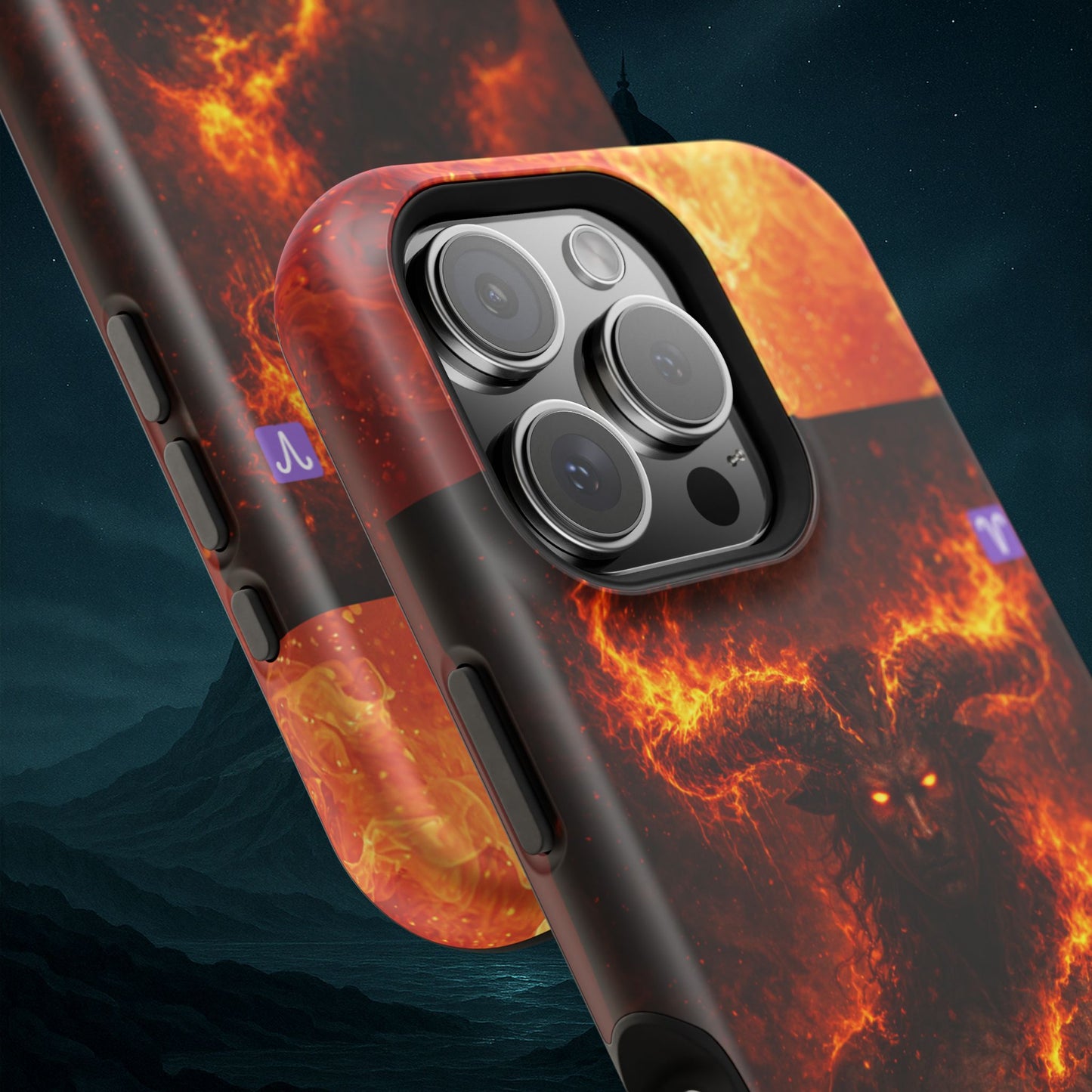 "Funda Magnética Reforzada ♈ Aries — Espíritu de fuego"