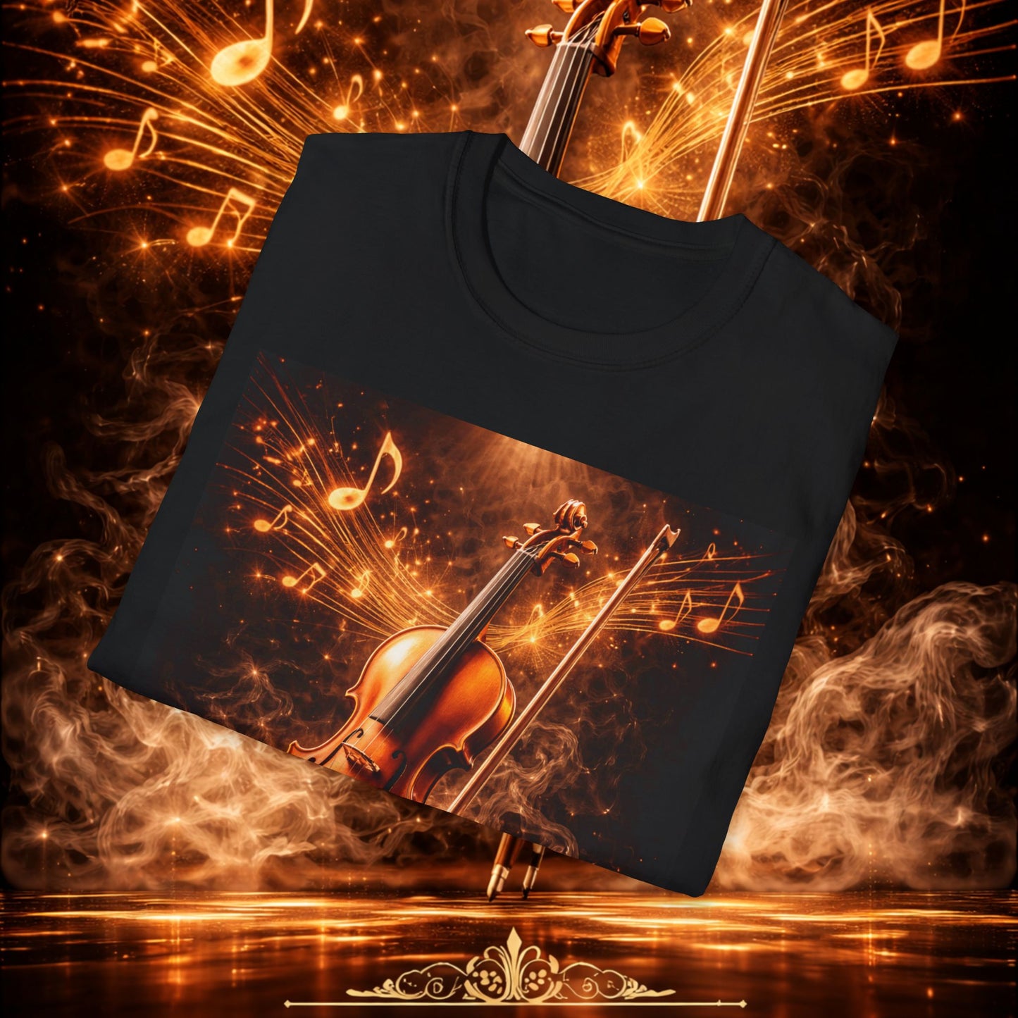"Camiseta violin 🎻🔥 Toca con el alma. Quema con cada nota.” 🔥🎻