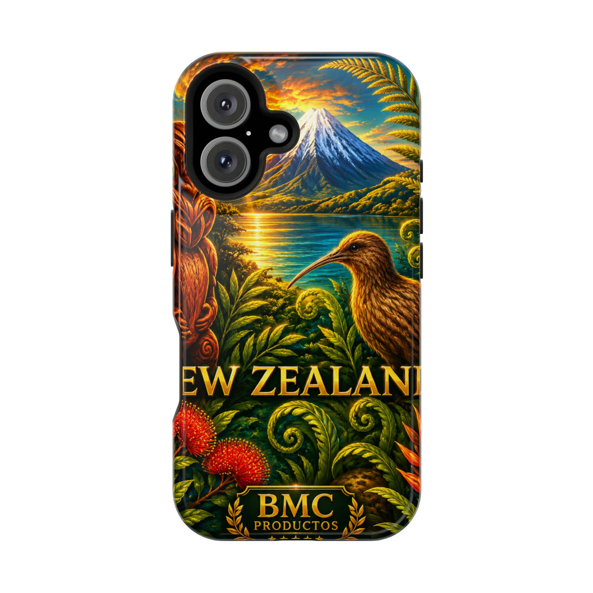 "New Zealand Reinforced Magnetic Case🏞️ – A paradise of nature and adventure"