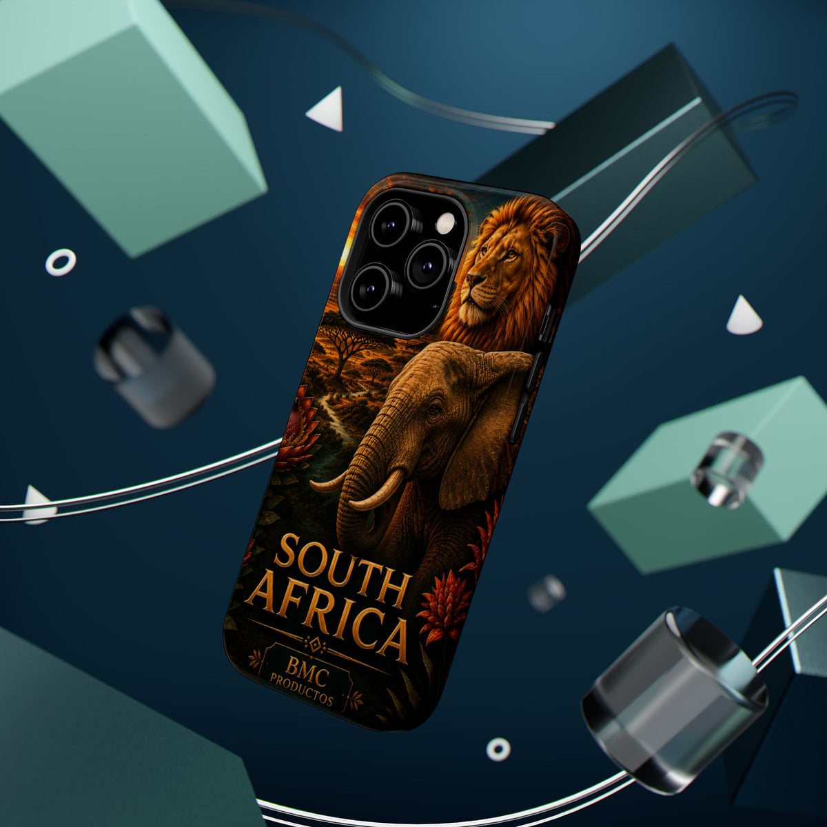 "Reinforced Magnetic Case South Africa 🌍 – A world of adventure and diversity"