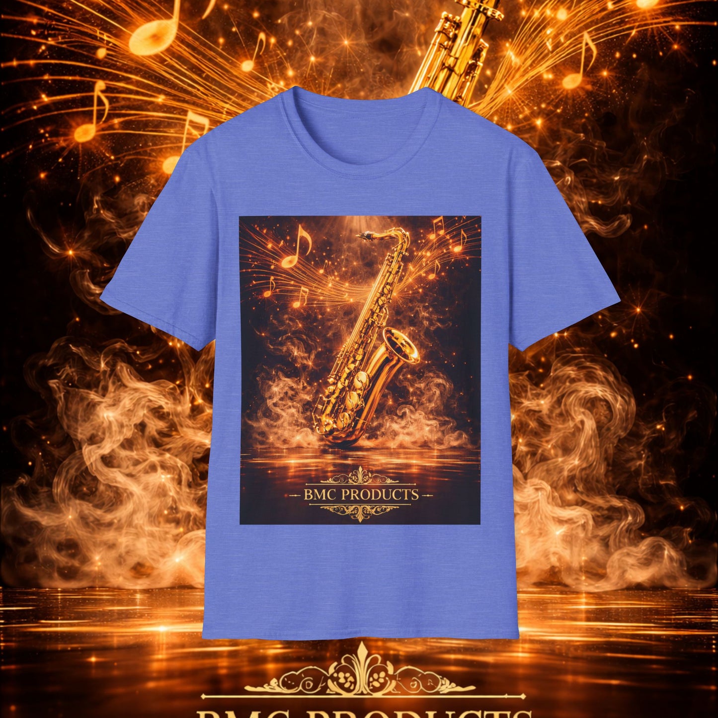 "Camiseta sax 🎷🔥 Haz que arda cada nota.” 🔥🎷